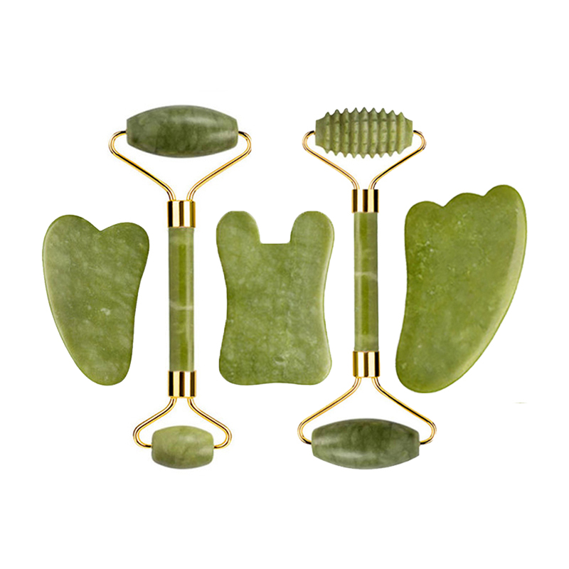 Jade Roller Stone - Natürliche Jade Roller Gua Sha Massage