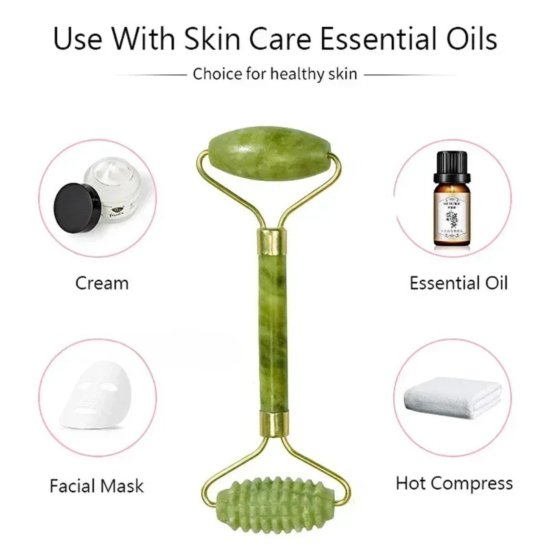 Natürliches Jade-Rollenmassage – Jade Roller Stone Bewertung und Preis