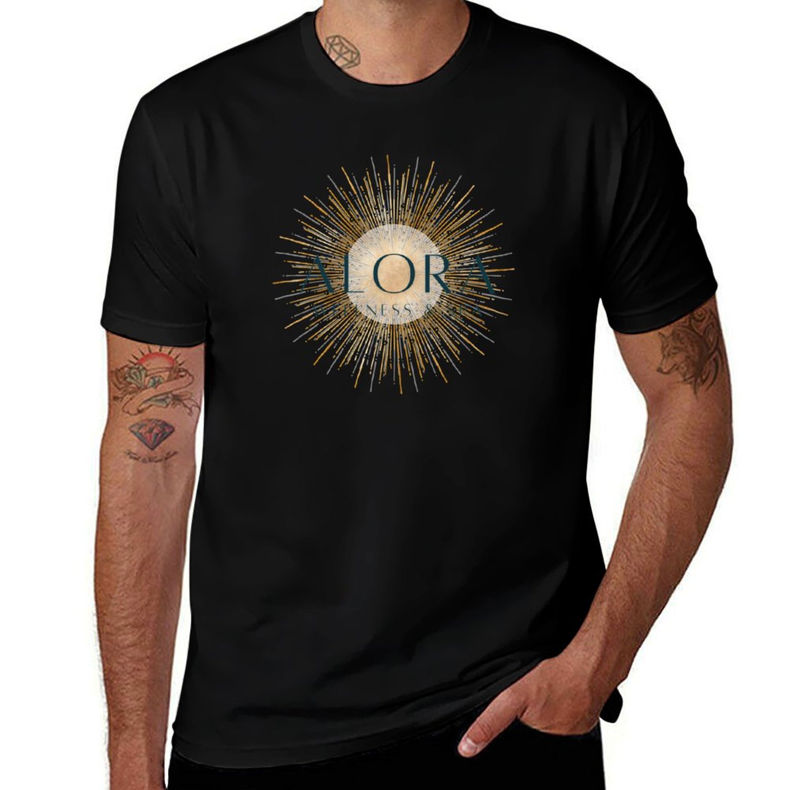 Alora Wellness-Spa T-Shirt in  – Spa Wellness Usa Bewertung und Preis